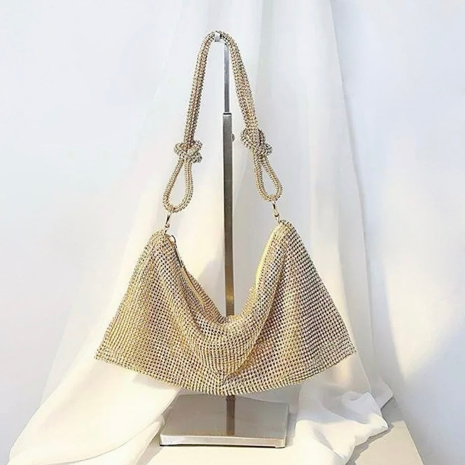 Rhinestone Hobo Bag
