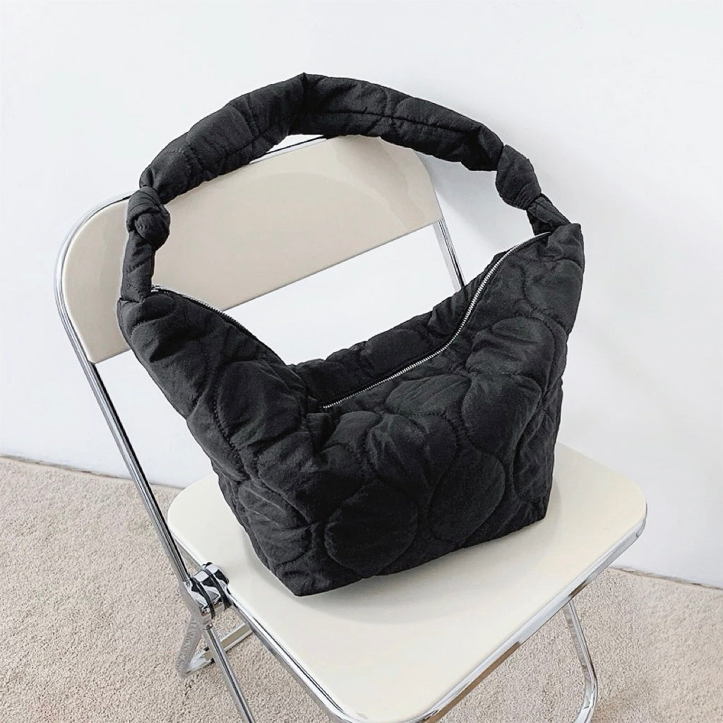 Borsa grande trapuntata slouchy
