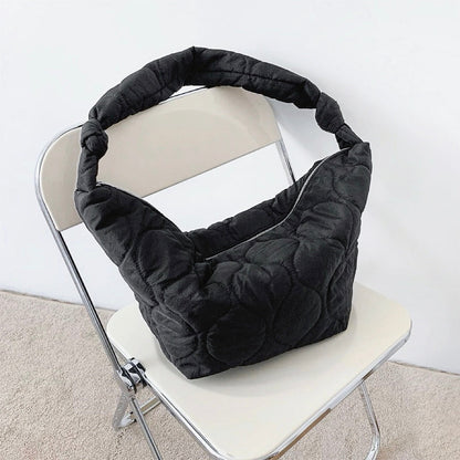 Borsa grande trapuntata slouchy
