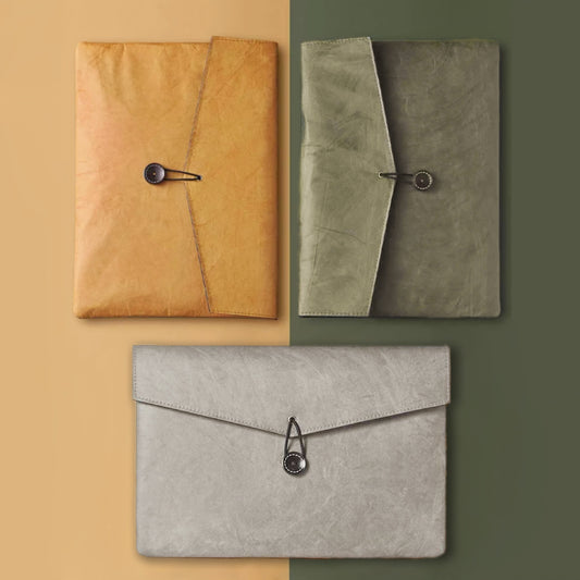 Buttoned Envelope Laptop Sleeve