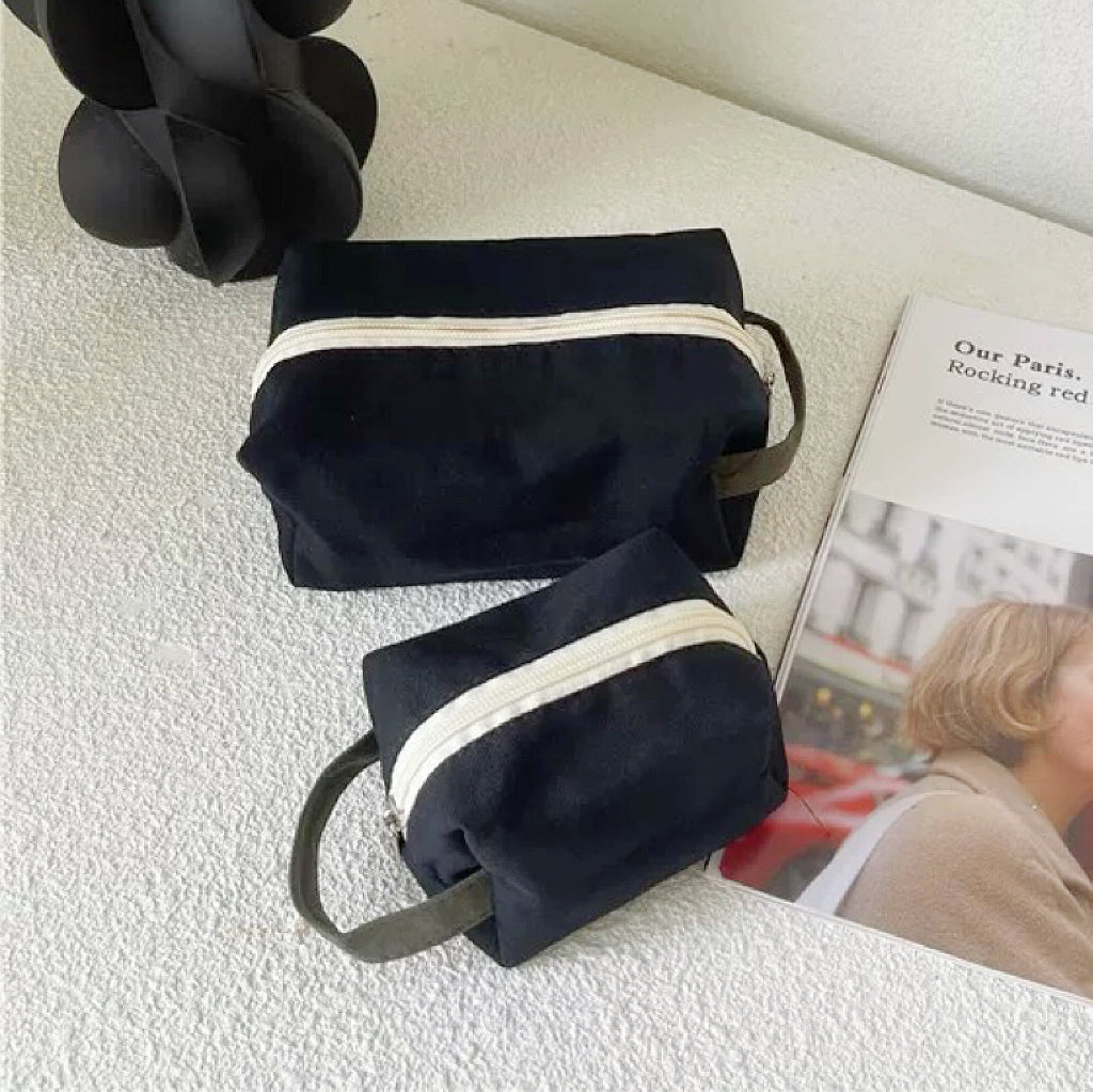 Canvas Makeup Bag
