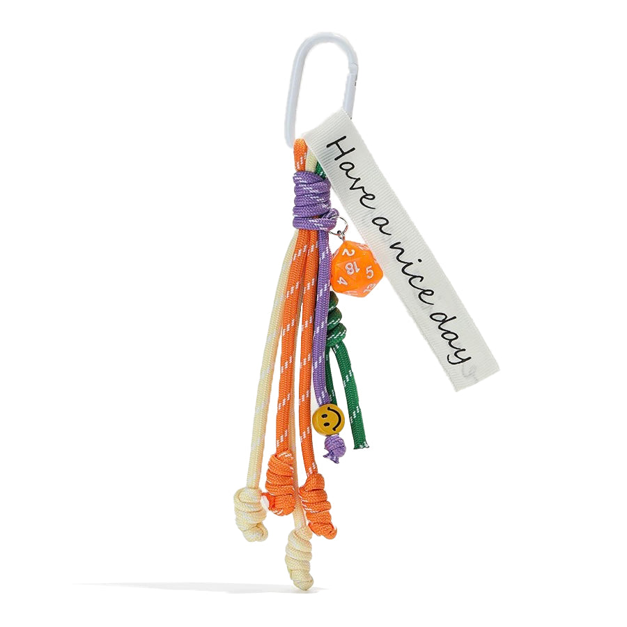 Tassel Knotted Color String Bag Charm