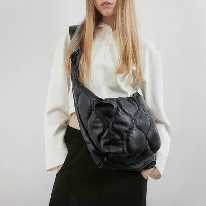 Borsa grande trapuntata slouchy