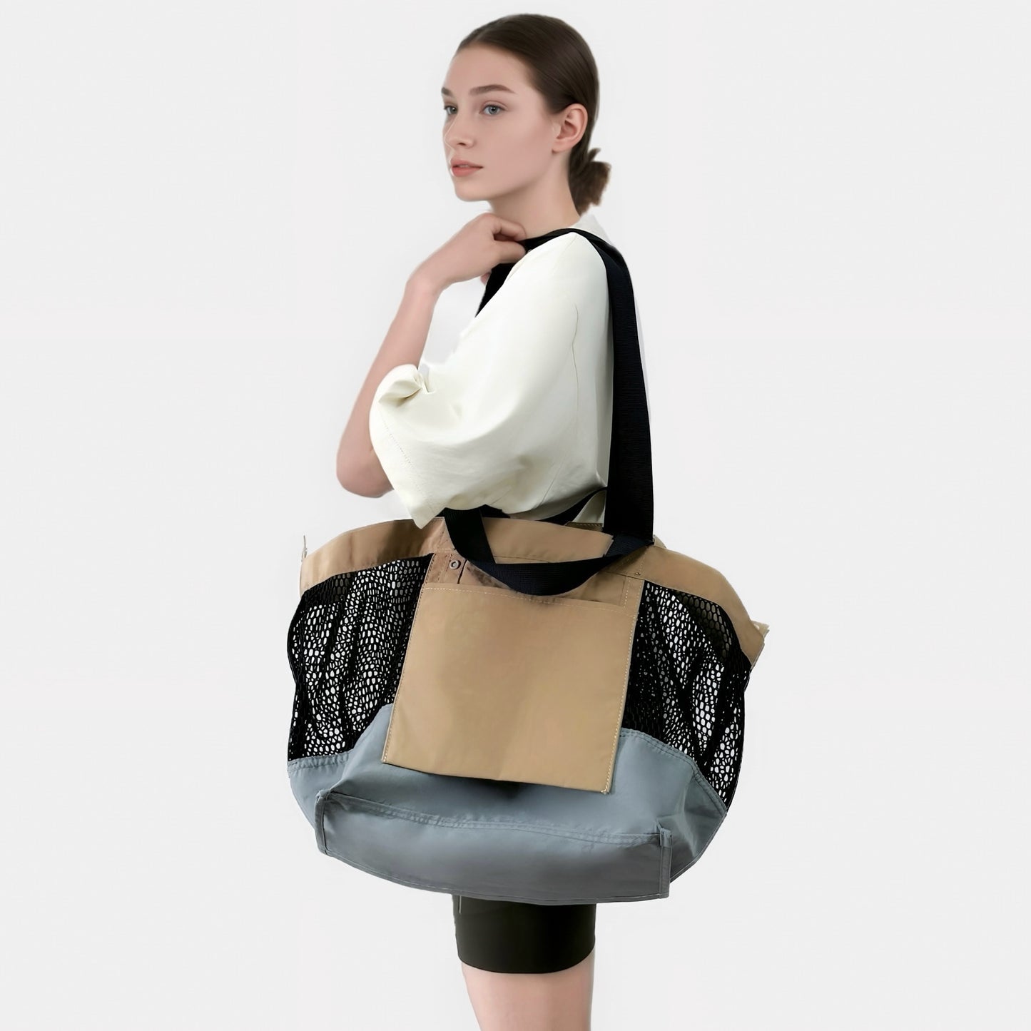 Borsa tote bifacciale Pack and Go