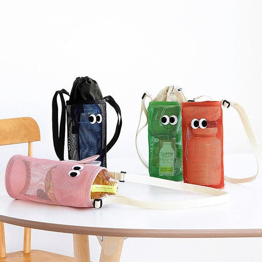 Googly Eyes Hollow Water Bottle Bag