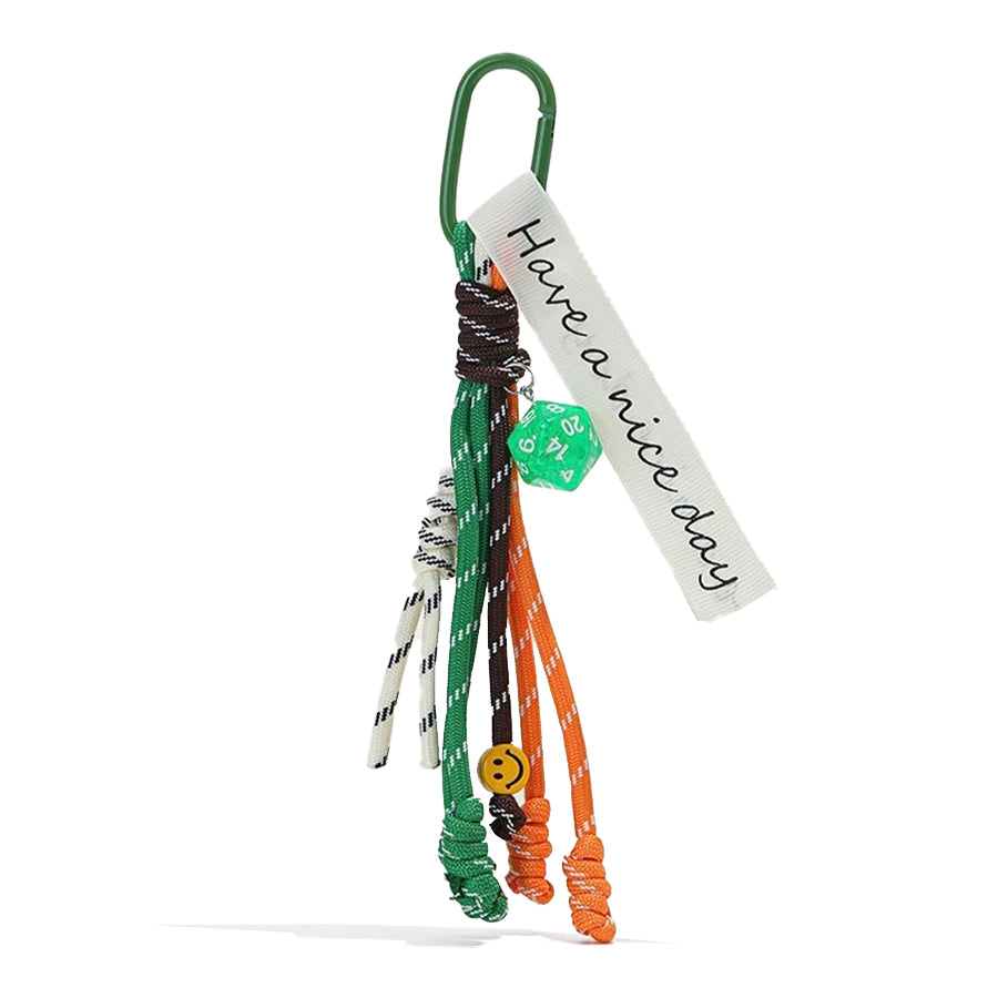Tassel Knotted Color String Bag Charm