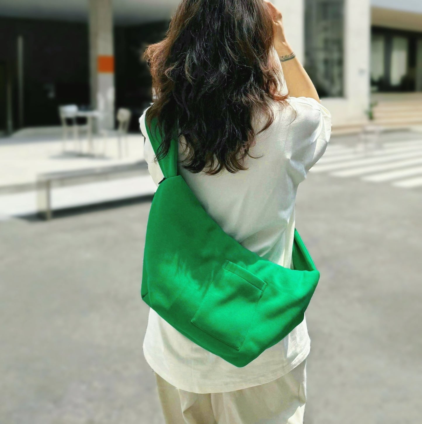 Borsa con manicotto Twist &amp; Tie