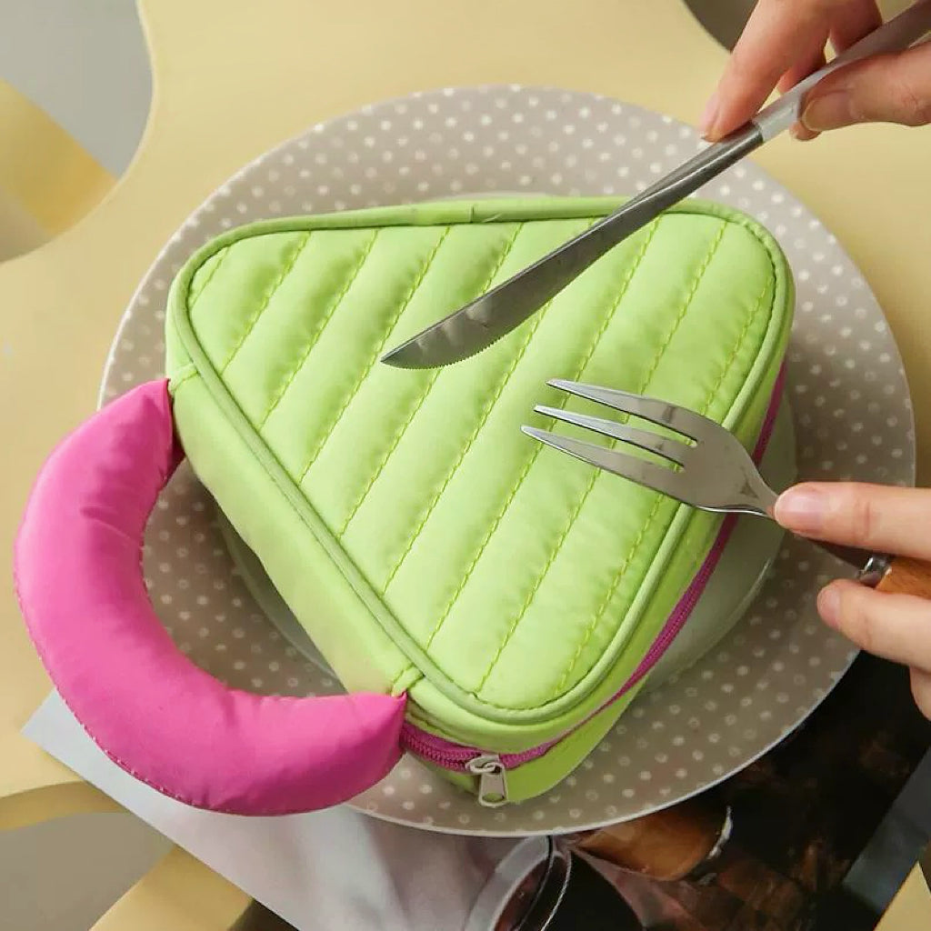 Mini borsa a triangolo Puffy Candy