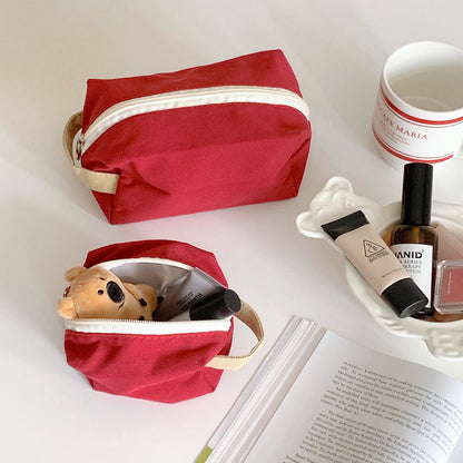 Canvas Makeup Bag