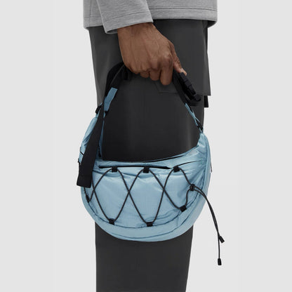 Airy Nylon Crescent Sling Bag