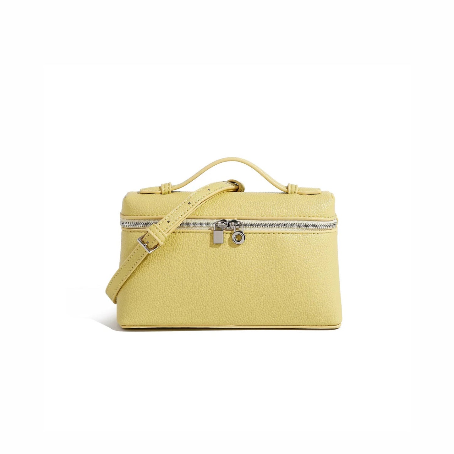 Boxy Glamour Leather Bag