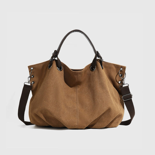 Rugged Cargo Canvas Tote Bag