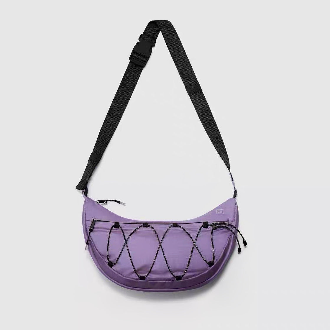 Airy Nylon Crescent Sling Bag