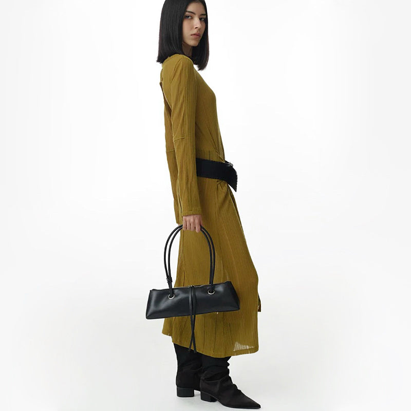 Sleek Loop East-West Shoulder Bag