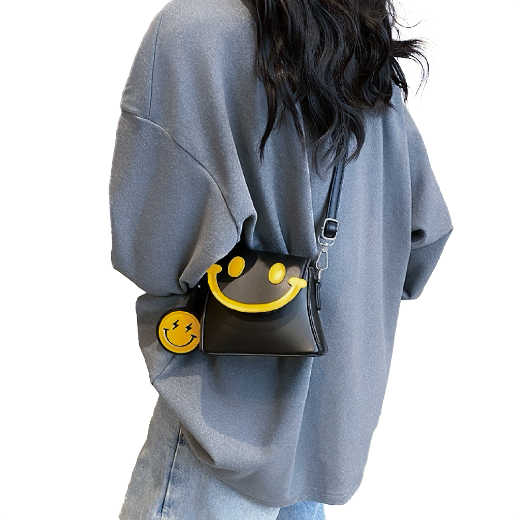 Borsa a tracolla Mini Smiley Box