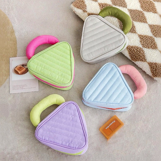 Mini borsa a triangolo Puffy Candy