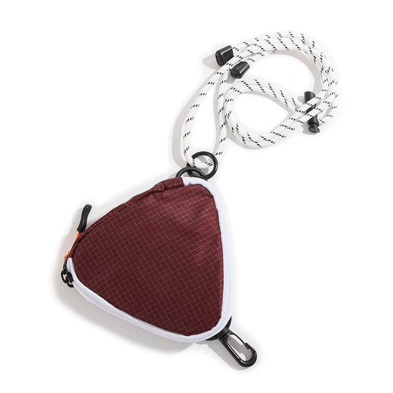 Mini borsa multiuso triangolare