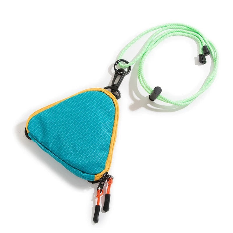 Mini borsa multiuso triangolare